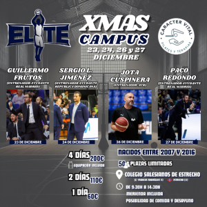 Cartel del Campus Xmas Elite 2024