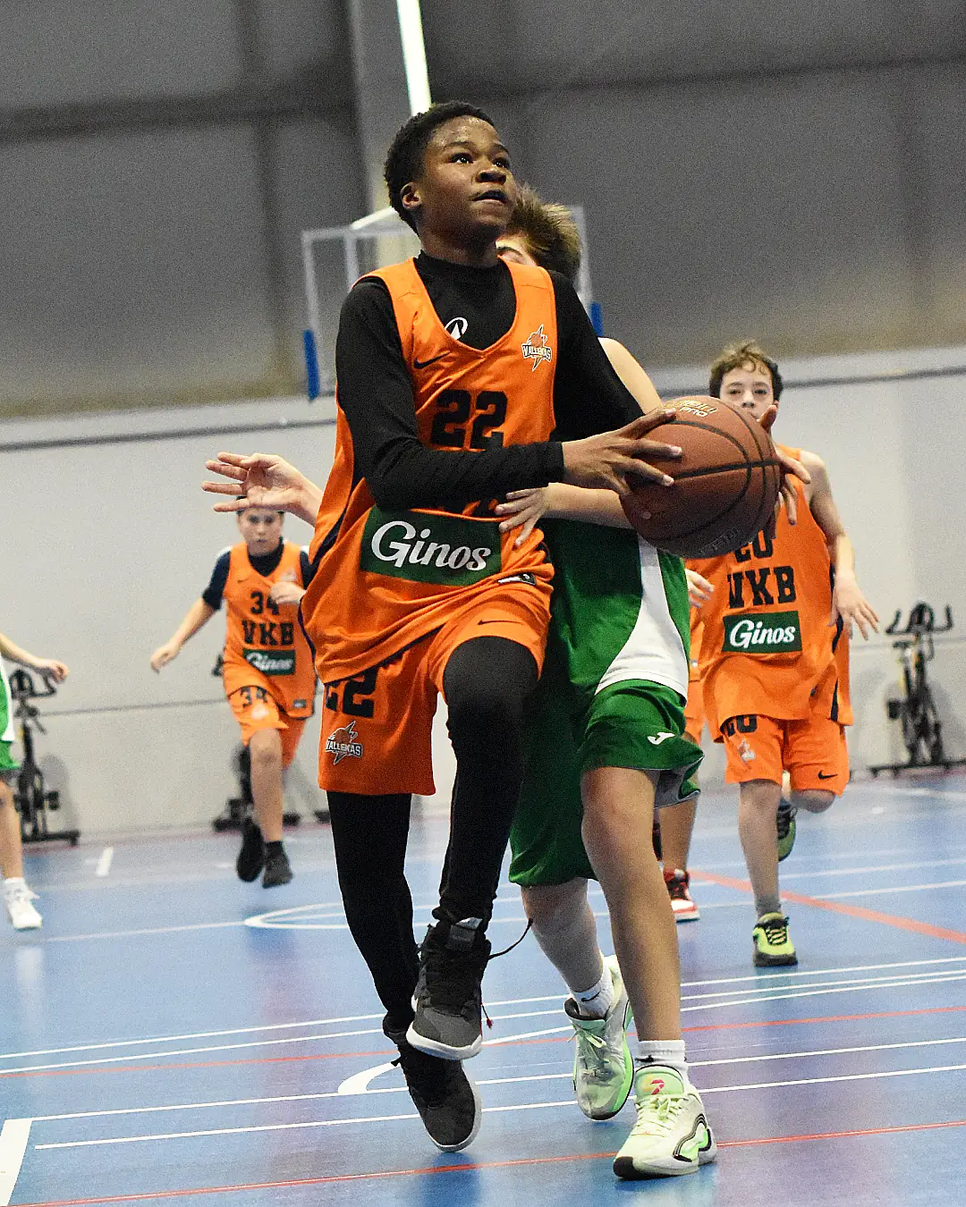 Equipo Infantil Azul de Vallekas Basket