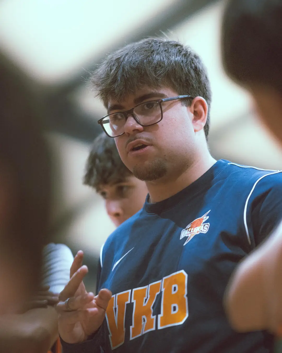 Junior Azul de Vallekas Basket compitiendo en Alcalá